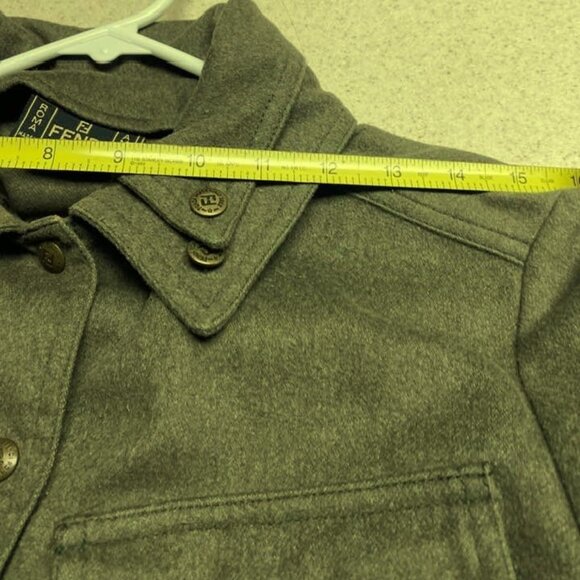 Auth. Fendi Roma Short Coat/ Dress Olive Green Color Size Small Belted - Picture 7 of 13